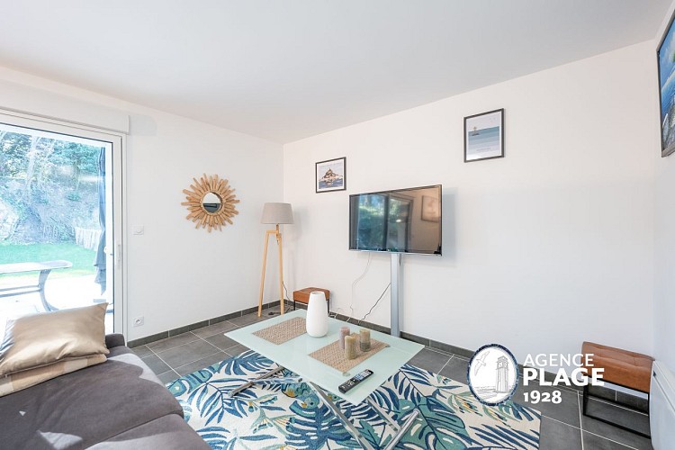 Appartement avec jardin parking privatif a 400 metres de la plage de tanchet