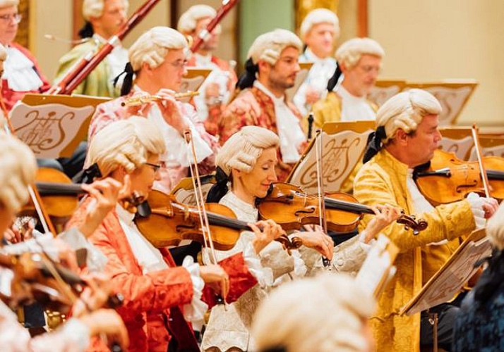 Soirée à Vienne : Dîner & Concert de Mozart et Strauss interprété par le Wiener Mozart Orchester