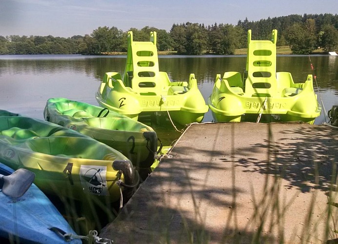 Canoë-kayak, pédalo et randonnée aquatique Esprit Nature (Station Sports Nature Pays de Tulle)