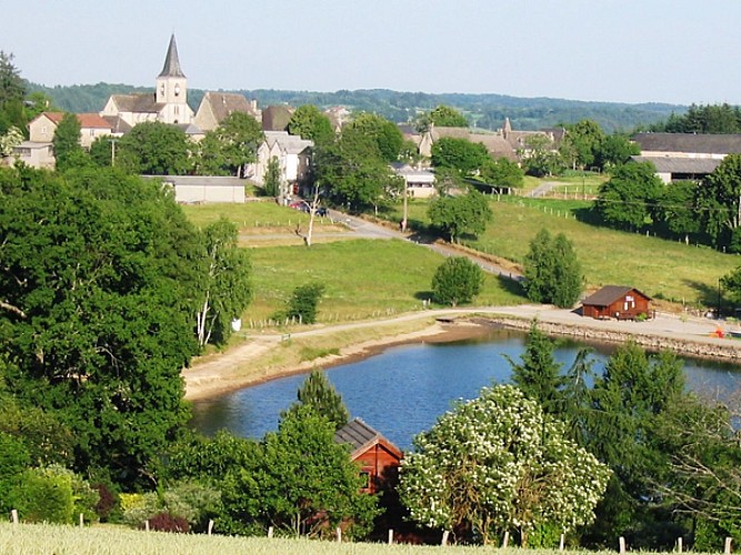 Etang du Moulin (Camps St Mathurin Leobazel)