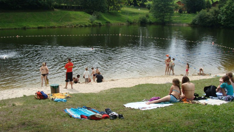 Etang du Moulin (Camps St Mathurin Leobazel)