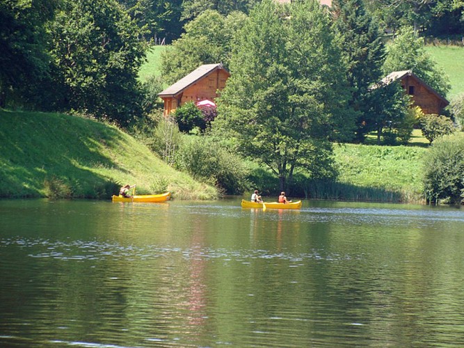 Etang du Moulin (Camps St Mathurin Leobazel)