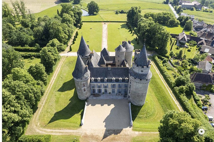 Chateau de Bonneval BACK LANDSCAPE - 1st June 2023 - Chris Brookes Photography JPEG