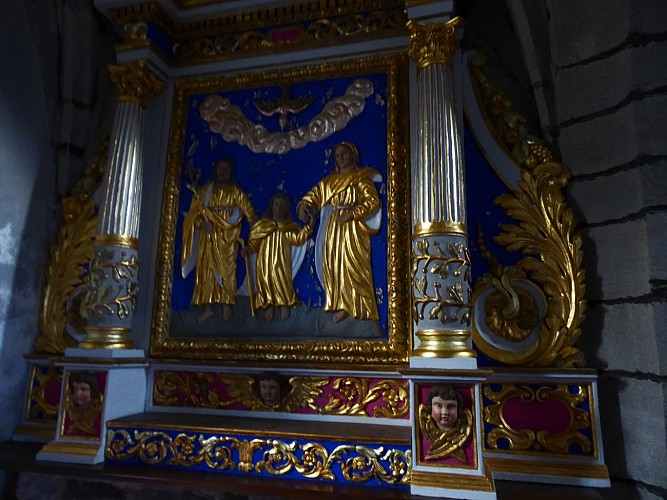 Église Saint-Saturnin à Valuéjols
