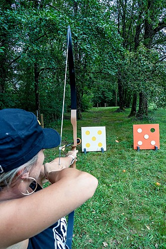 Tir à l'arc 3D Libre : BASE Sports Loisirs Vézère