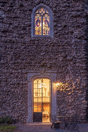 Tour du chateau-facade