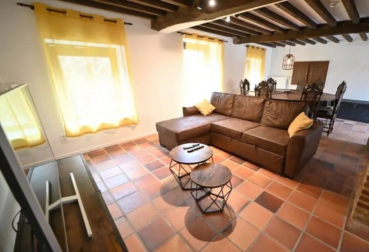 Le Moulin de Baillonville coin salon