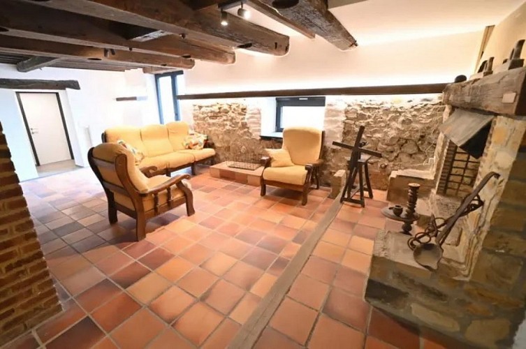 Le Moulin de Baillonville coin salon 2