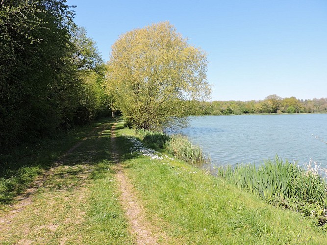 Plan d'eau Ayron 23-04-2021