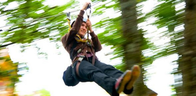 Parcours Aventure Accrobranche au Domaine de Dienné