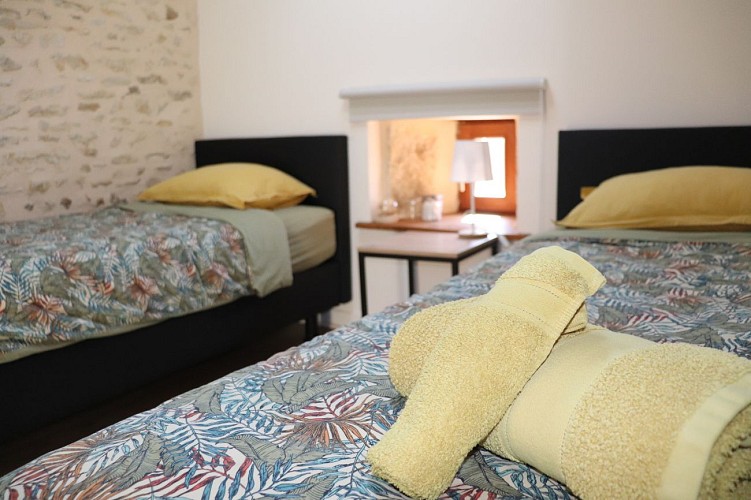 Chambre Pêche Abricot