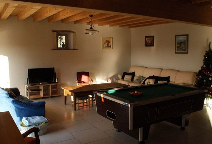 Gîte Montplaisir_à Civray - coin salon