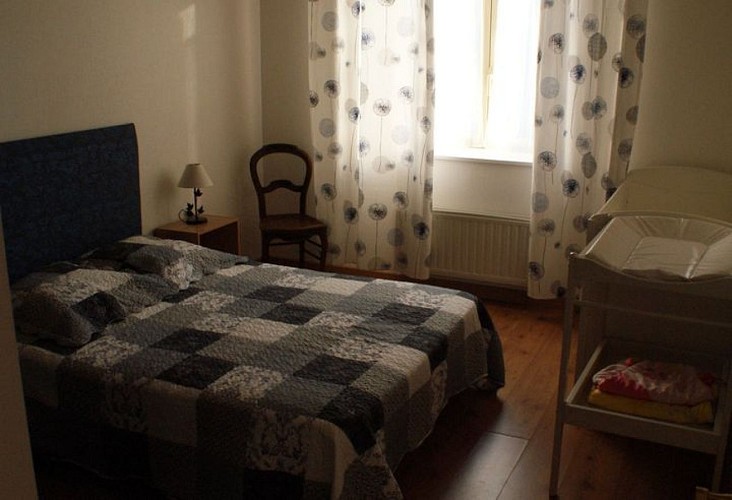 Gîte Montplaisir_à Civray - chambre