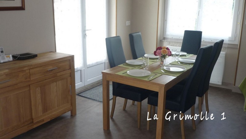 Gîte de la Grimolle à Valence en Poitou_Coin repas