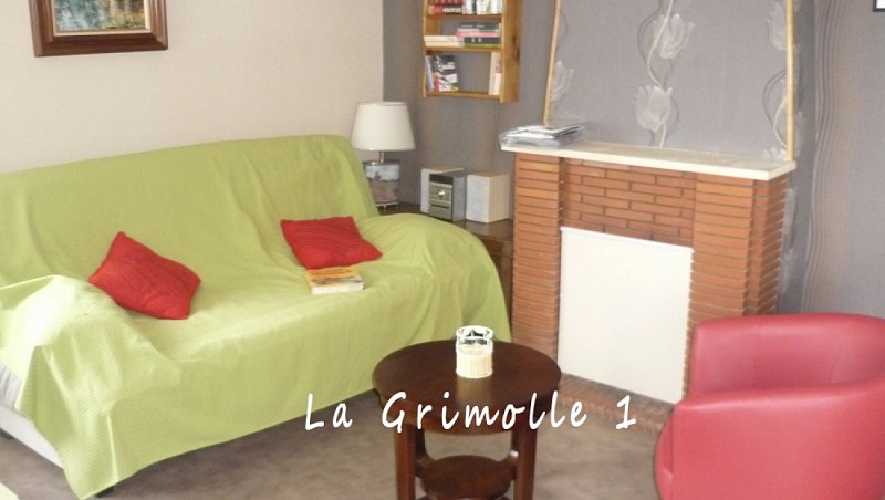 Gîte de la Grimolle à Valence en Poitou_Coin salon