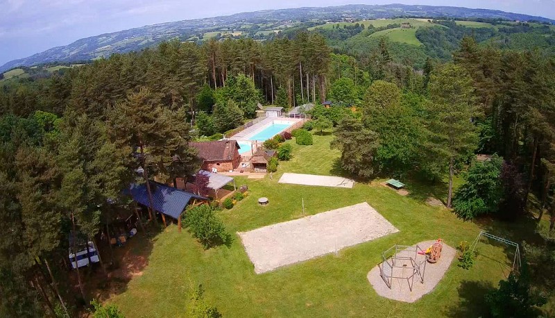 Domaine du Coq Rouge, camping naturiste