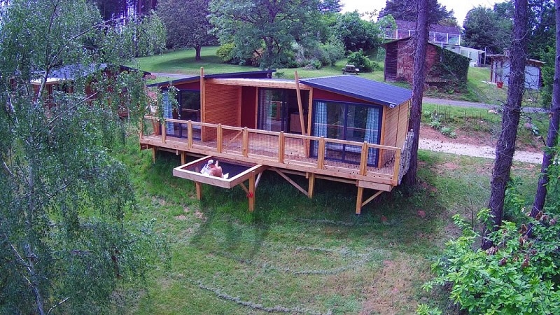 Domaine du Coq Rouge, camping naturiste