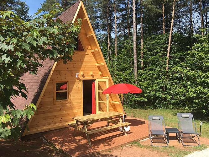 Domaine du Coq Rouge, camping naturiste