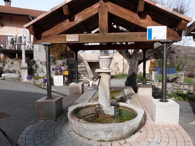 Fontaine d'eau potable