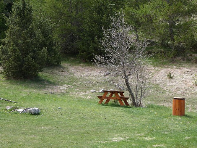 Aire de pique-nique 