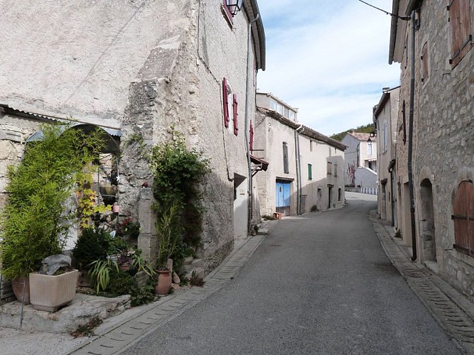 Ruelles du village d'Eygalayes