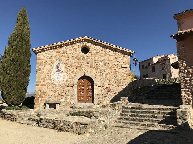 Village perché d'Upaix