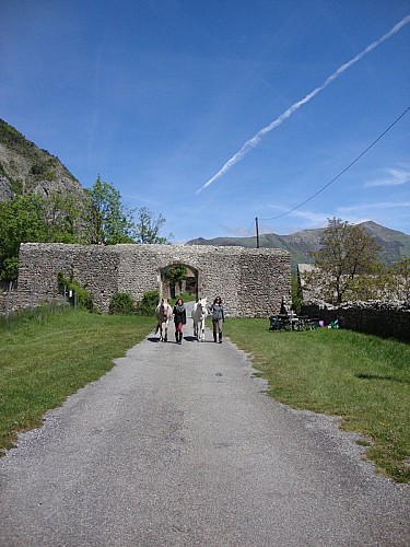 Vestiges du château de Lesdiguières