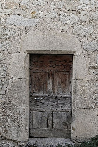 Vieille porte - hameau de Seille