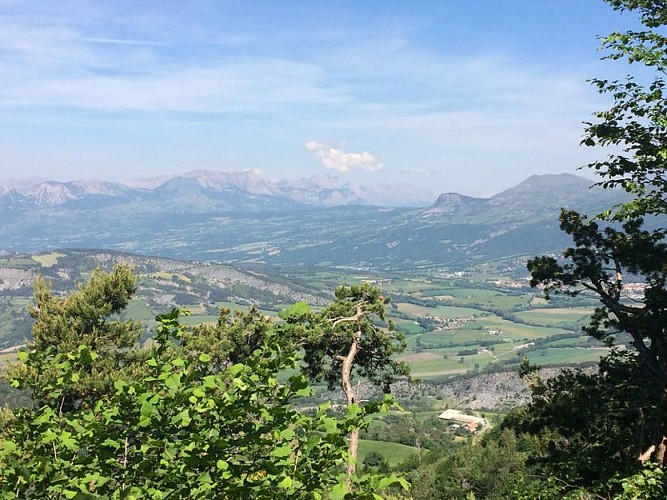 Vue sur la vallée