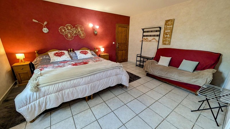 Gite Rosalie à Masleon en Haute-Vienne - chambre en rez de chaussée_10