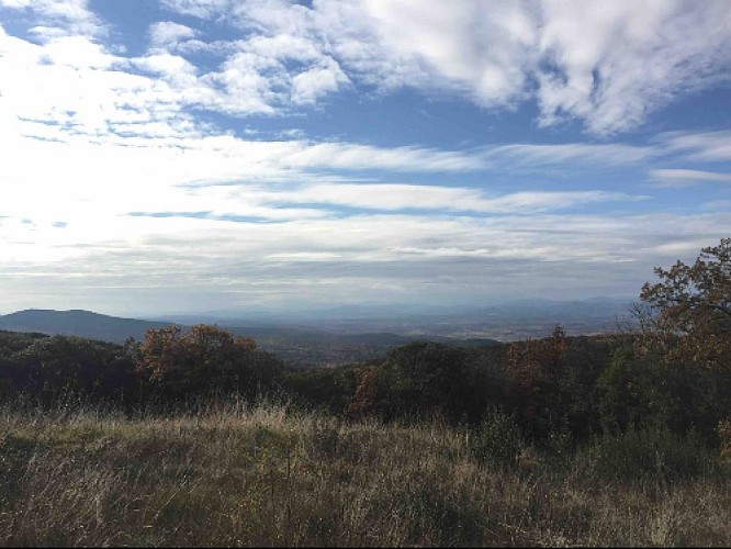 Vue sur le Massif des Cévennes