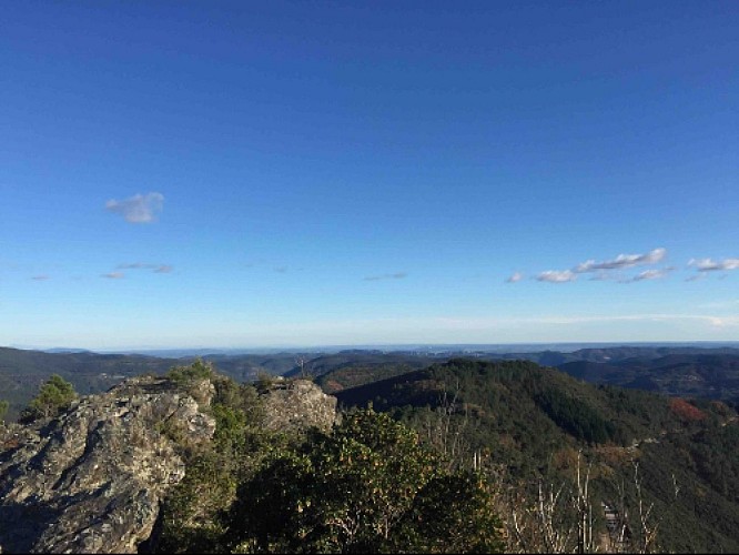 Point de vue sur le Département du Gard