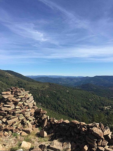 Point de vue depuis Le Castellas