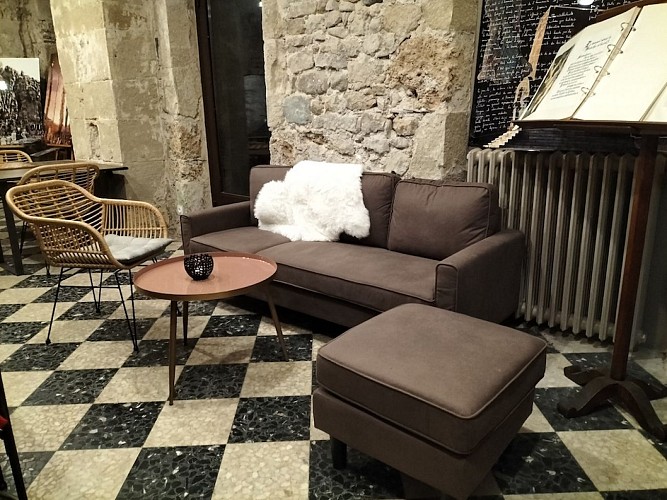 La Fontaine Lodève Salon Voûté 