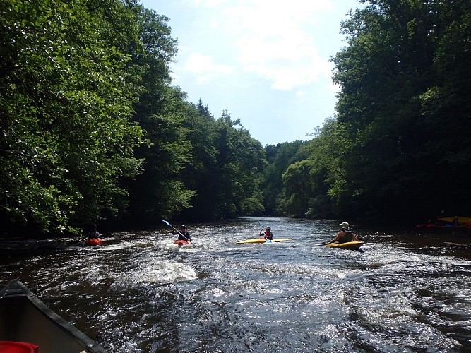 ABC Canoë Dordogne Saga Team