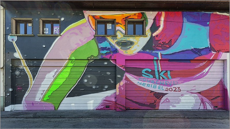 Fresco: "De knuffel van de skiër