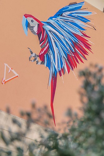 Fresco: "the parrots