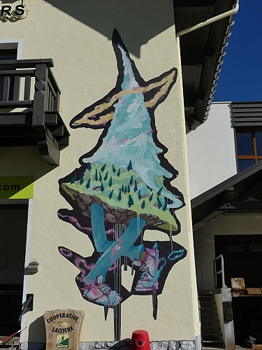 Fresco: De heilige berg