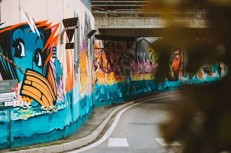 Fresque : Oeuvre collective