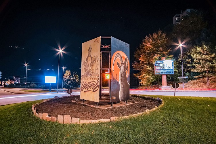 Wandgemälde: Moûtiers