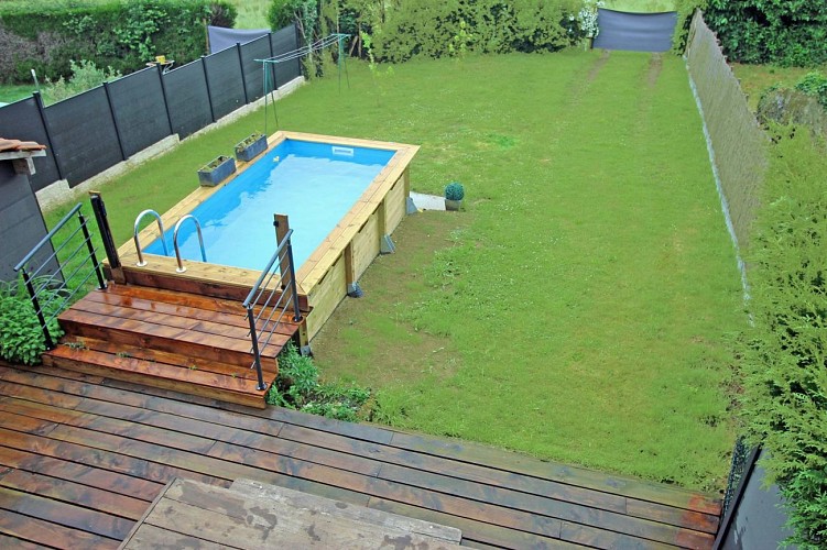 Gîte de Pelage à Saint Just Le Martel en Haute-Vienne - piscine hors sol_3