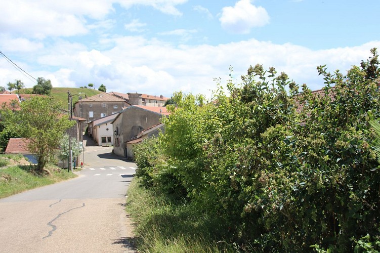54-Amance, le village d'Amance