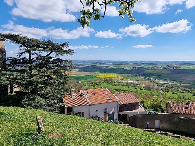 54-Amance, le village d'Amance