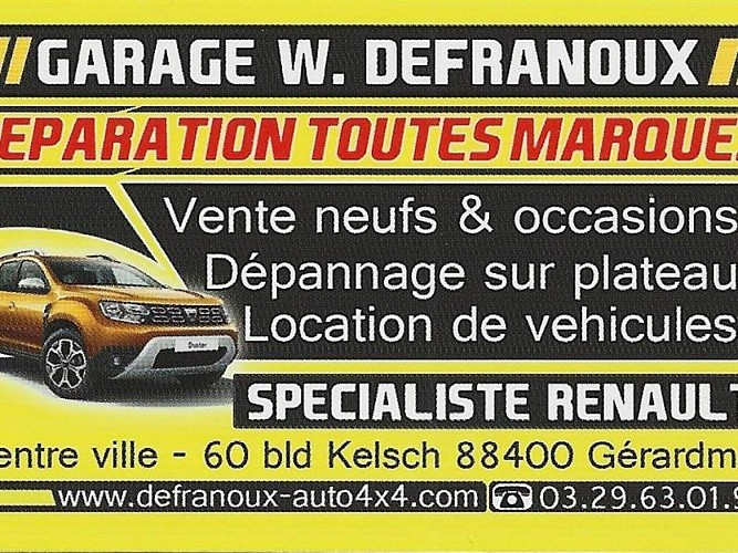 Garage Defranoux - Station service 24 heures sur 24