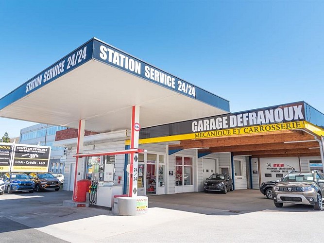 Garage Defranoux - Station service 24 heures sur 24