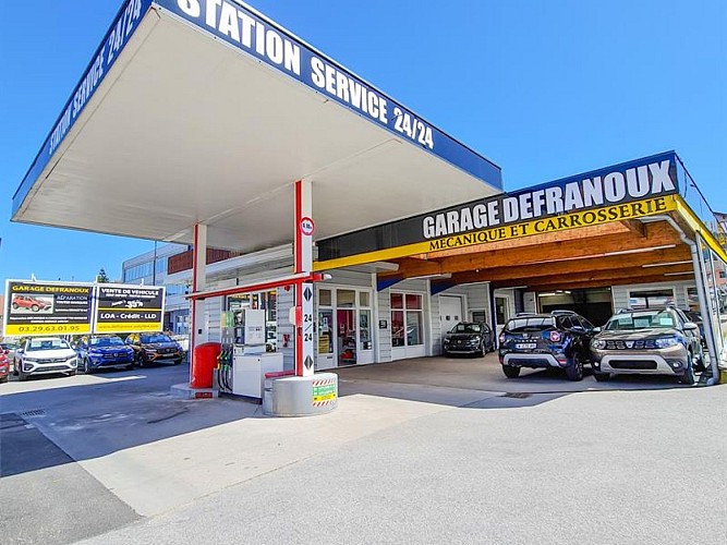 Garage Defranoux - Station service 24 heures sur 24
