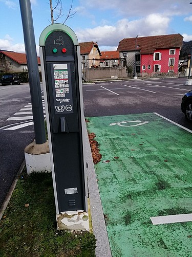 Bornes pour véhicule électrique au Thillot