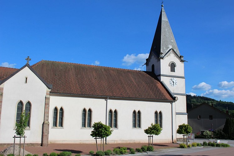 Le Ménil  Kirche