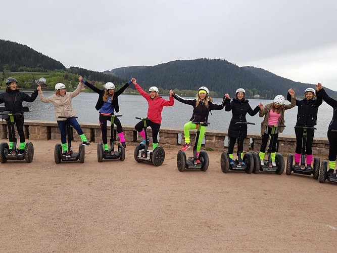 Gyropode-segway avec Gyrovosges