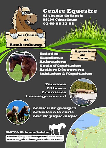 Les Crins de Ramberchamp - Equestrian centre